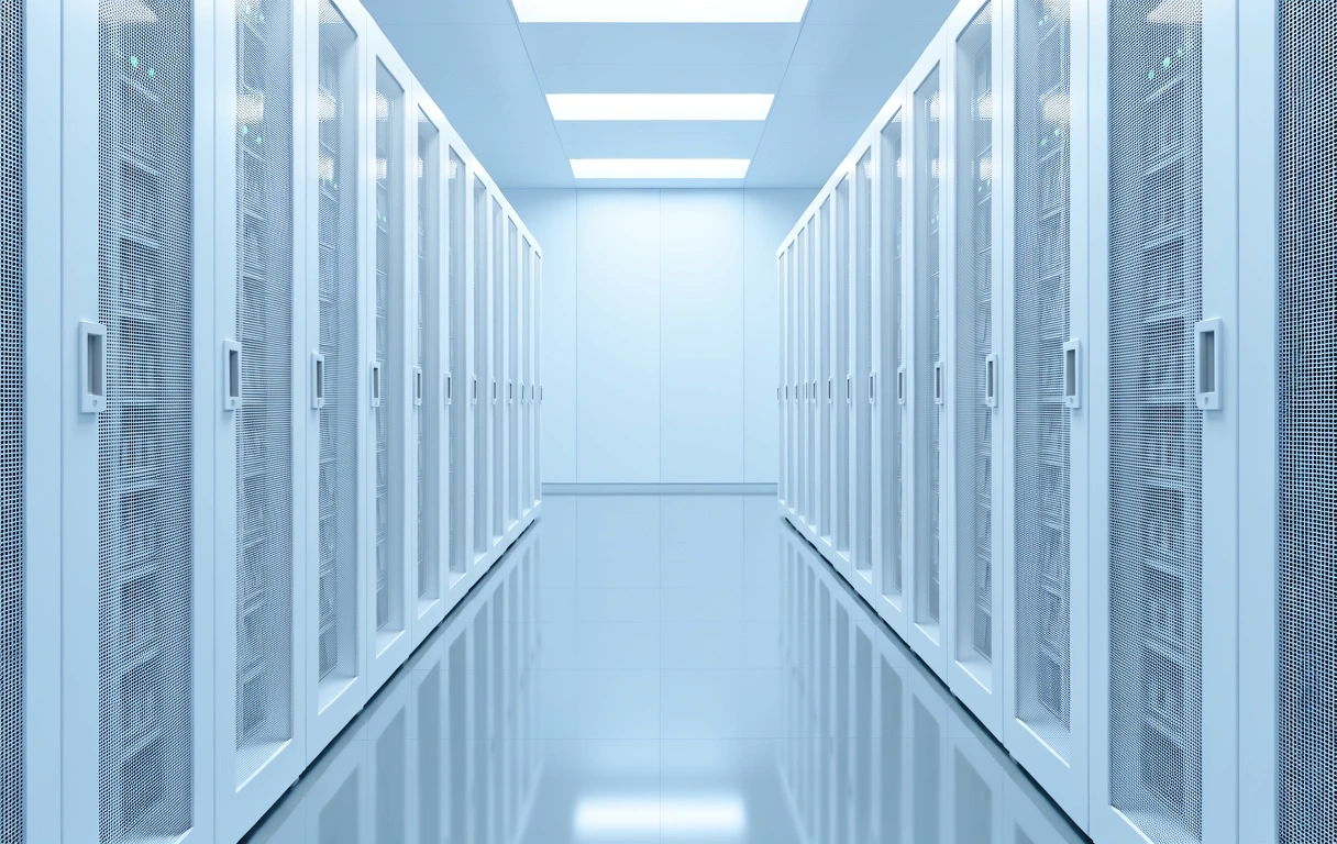 次世代型クラウドデータセンターの内部イメージ